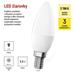 LED žiarovka Classic sviečka / E14 / 2,2 W (25 W) / 250 lm / teplá biela