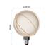 LED žiarovka DECO G130SRA / E27 / 4 W (22 W) / 220 lm / flame 8592920148716