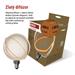 LED žiarovka DECO G130SRA / E27 / 4 W (22 W) / 220 lm / flame 8592920148716