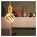 LED žiarovka DECO G130SRA / E27 / 4 W (22 W) / 220 lm / flame 8592920148716