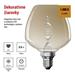 LED žiarovka DECO S123 / E27 / 3,5 W (14 W) / 130 lm / flame 8592920148624