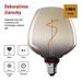 LED žiarovka DECO S123 / E27 / 4 W (16 W) / 150 lm / flame 8592920148730
