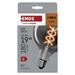 LED žiarovka DECO SMOKED G125 / E27 / 4,5 W (19 W) / 180 lm / flame 8592920149089