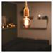 LED žiarovka DECO SMOKED G95 / E27 / 4,5 W (19 W) / 180 lm / flame 8592920149065