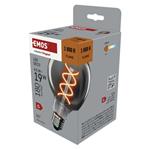 LED žiarovka DECO SMOKED G95 / E27 / 4,5 W (19 W) / 180 lm / flame 8592920149065