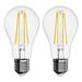 LED žiarovka Filament A60 5,9W E27 teplá biela 8592920114827