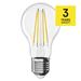 LED žiarovka Filament A60 / E27 / 5 W (75 W) / 1 060 lm / teplá biela