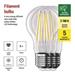 LED žiarovka Filament A60 / E27 / 5 W (75 W) / 1 060 lm / teplá biela 8592920120712