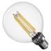 LED žiarovka Filament Mini Globe 3,4W E14 teplá biela