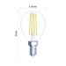 LED žiarovka Filament Mini Globe 6W E14 neutrálna biela