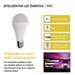 LED žiarovka GoSmart A65 / E27 / 14 W (94 W) / 1 400 lm / RGB / stmievateľná / Wi-Fi 8592920120187
