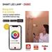 LED žiarovka GoSmart A65 / E27 / 14 W (94 W) / 1 400 lm / RGB / stmievateľná / Zigbee 8592920121139