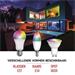 LED žiarovka GoSmart A65 / E27 / 14 W (94 W) / 1 400 lm / RGB / stmievateľná / Zigbee 8592920121139