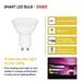 LED žiarovka GoSmart MR16 / GU10 / 4,8 W (35 W) / 400 lm / RGB / stmievateľná / Zigbee 8592920121191