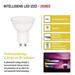 LED žiarovka GoSmart MR16 / GU10 / 4,8 W (35 W) / 400 lm / RGB / stmievateľná / Zigbee 8592920121191