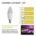 LED žiarovka GoSmart sviečka / E14 / 4,8 W (40 W) / 470 lm / RGB / stmievateľná / Wi-Fi 8592920120217