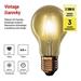 LED žiarovka Vintage A60 / E27 / 4,5 W (40 W) / 420 lm / Teplá biela