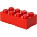 LEGO box na svačinu 100 x 200 x 75 mm - červená 40231730