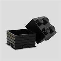 LEGO úložný box 250 x 250 x 180 mm - čierna 40031733