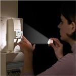 Legrand - LED nočné svetlo / núdzové svetlo LED studená+teplá biela, Stmievateľné, aj ako baterka, Čierne 050679