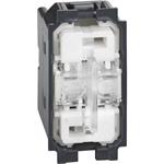 Legrand LIVING NOW DVOJITÝ TLAČIDLOVÝ PREPÍNAČ 1 MODUL K4027