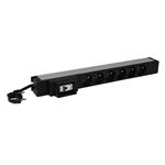 Legrand PDU NAPÁJACÍ BLOK 6X 230V + ISTIČ 646830