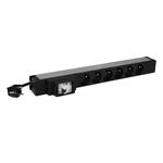 Legrand PDU NAPÁJACÍ BLOK 6X 230V + PRÚDOVÝ CHRÁNIČ 646833