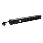 Legrand PDU NAPÁJACÍ BLOK 6X 230V S HOT SWAP PREPÄTOVOU OCHRANOU 646835