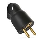 Legrand vidlica priama s úchytom, čierna 3245060501075
