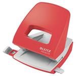 LEITZ Děrovačka NeXXt Recycle, CO2 neutrální, 30 listů, červená 50030025
