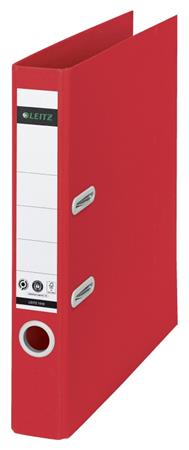 LEITZ Ekologický pákový pořadač 180° RECYCLE, 50 mm, červený 10190025