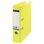 LEITZ Ekologický pákový pořadač 180° RECYCLE, 80 mm, žlutý 10180015