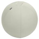 LEITZ Gymnastický míč na sezení Ergo s těžítkem proti odkutálení 55cm, sv. šedý 65410085