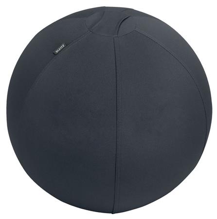 LEITZ Gymnastický míč na sezení Ergo s těžítkem proti odkutálení 55cm, tmv. šedý 65410089