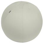 LEITZ Gymnastický míč na sezení Ergo s těžítkem proti odkutálení 65cm, sv. šedý 65420085