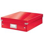 LEITZ Organizační box Click&Store, velikost M, červená 60580026