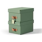 LEITZ úložný box, karton, velikost S, 2 ks zelený 61470050
