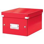 LEITZ Univerzální krabice Click&Store, velikost S (A5), červená 60430026