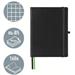 LEITZ Zápisník Complete, velikost iPAD, čtvereček, černá 44730095
