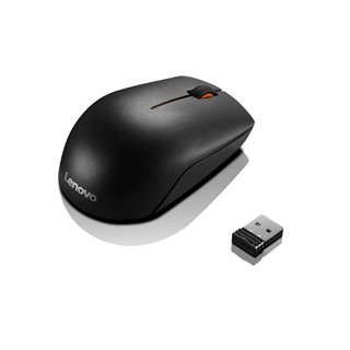 Lenovo 300/Cestovní/Optická/1 000 DPI/Bezdrátová USB/Černá GX30K79401