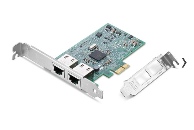 Lenovo adaptér ThinkStation Broadcom BCM5720-2P Dual-port Gigabit Ethernet 4XC1K83390