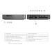 Lenovo IdeaCentre MINI Q1IRH10R Core5 210H/16GB/SSD 512GB/Tiny 1l/stojan/150W/WIN11 PRO/šedá 91B2004UMK