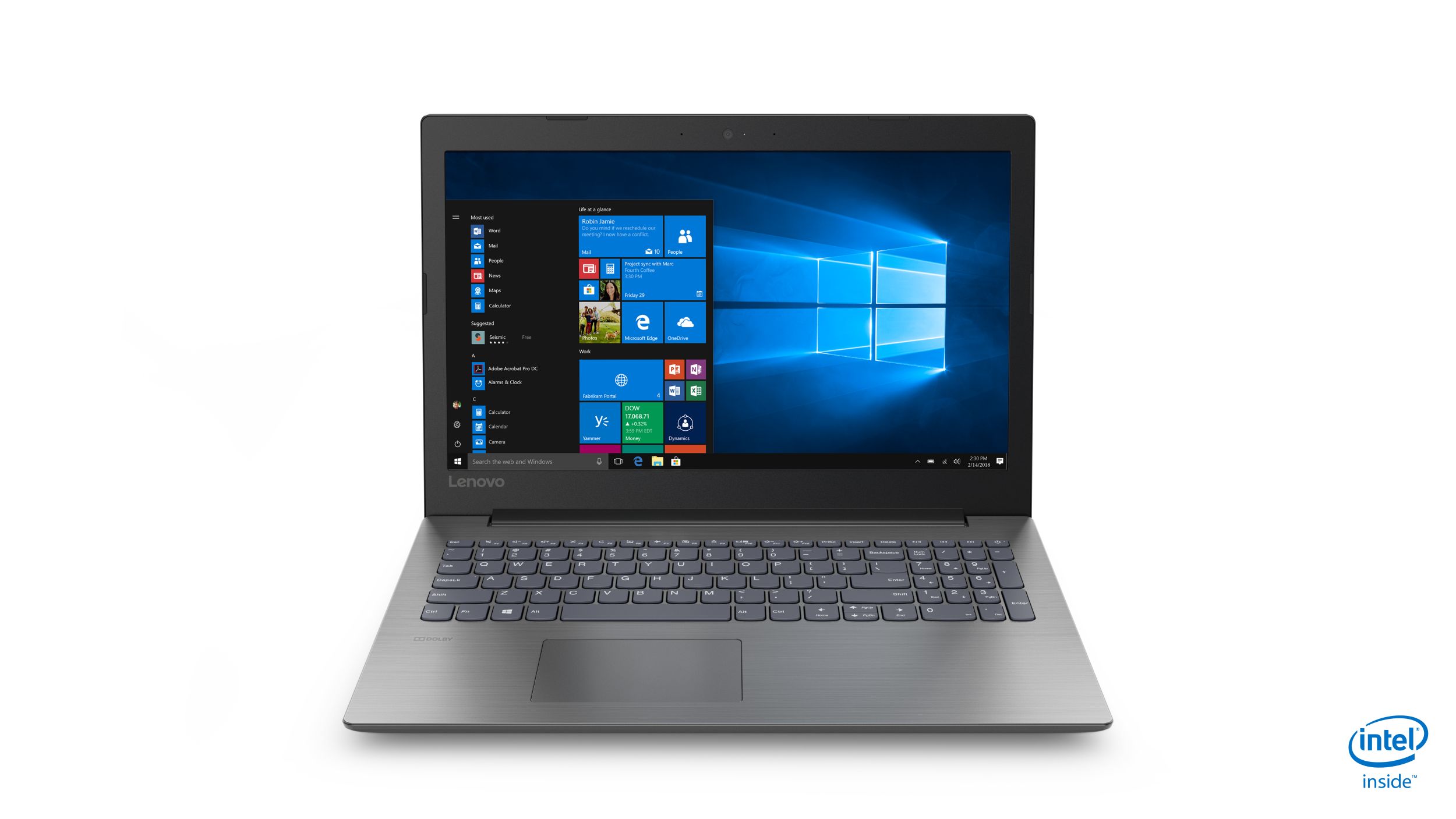 Lenovo IdeaPad 330 15.6 HD TN AG /N4000/4GB/500G /DVD/INT/W10H černý 81D10037CK