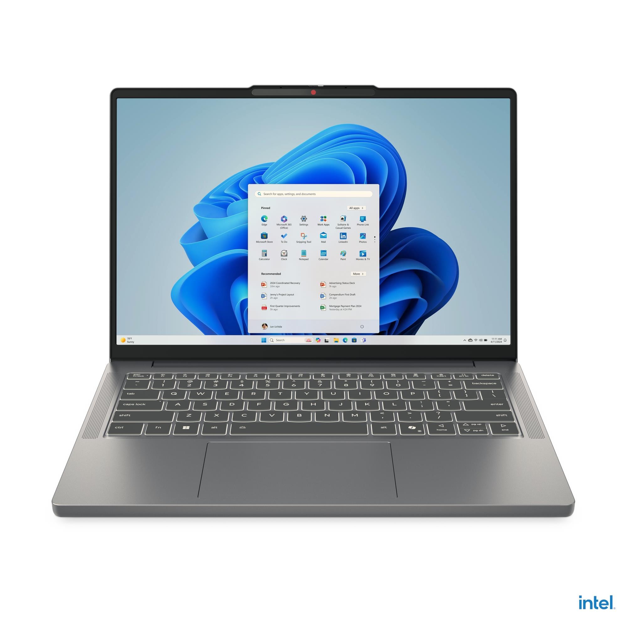 Lenovo IdeaPad Slim 3 14IRH10 Intel i5-13420H 16GB 512GB-SSD 14.0"WUXGA OLED GL IntelUHD Win11Home Luna Grey 83K00053CK