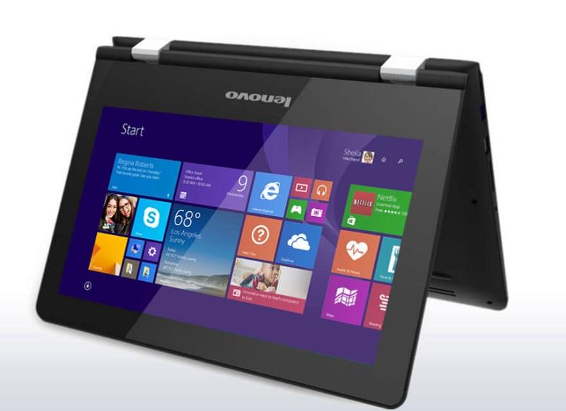Lenovo IdeaPad YOGA 300-11 N2840 2.58GHz 11.6" HD TOUCH matny UMA 2GB 32GB W8.1 Čierny 2y MI 80M00055CK