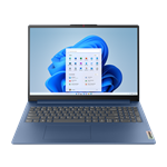 Lenovo IP Slim 3 16IAH8 , i5-12450H, 16.0˝ 1920x1200 WUXGA, UMA, 16GB, SSD 512GB, W11Pro, modrý, 2y CI 83ES003RCK