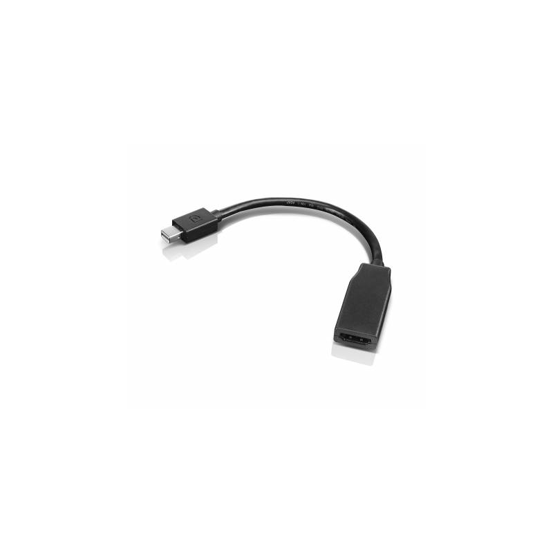 Lenovo - Kabel obrazovky - Mini DisplayPort (M) do HDMI (F) - 20 cm - pro ThinkPad L570; P51; T431s 0B47089