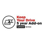 Lenovo Keep Your Drive Add On - Prodloužená dohoda o službách - 5 let - pro ThinkCentre Edge 93z; T 5PS0V08529