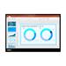 Lenovo LCD přenosný ThinkVision M14d 14" IPS LED/16:9/2240x1400/300NITS/700:1/6ms/2x USB-C/černá 63AAUAR6WL