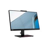 LENOVO LCD T24v-20 - 23.8”,IPS,matný,16:9,1920x1080 4ms/6ms,250cd/m2,VGA,DP,HDMI,2xUSB,webcam,VESA,Pivot - 61FCMAT6EU#OB